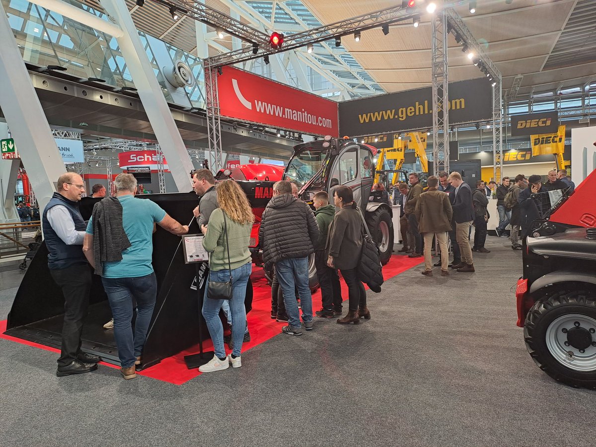 Again a busy day at #Manitou #eurotier2022