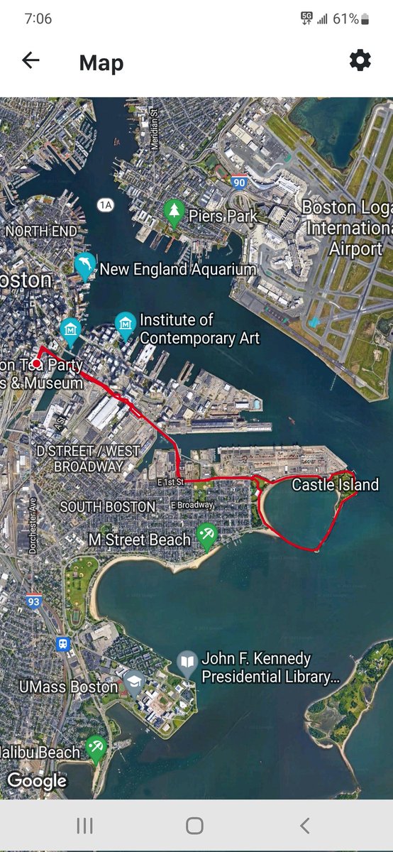 mgualtieri's tweet photo. 6.7 miles #BostonRunning https://t.co/PAqqjZvG57