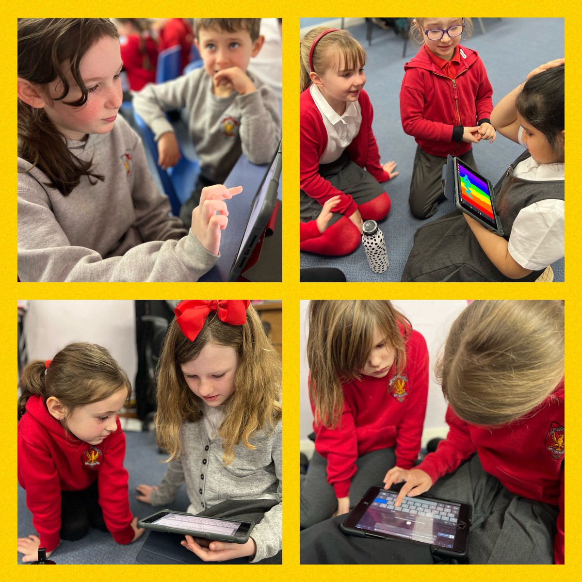 MidCalder_PS's tweet image. As part of #BookWeekScotland, P6 were teachers and digital experts for P2 as we became authors together! We used the @BookCreatorApp to create our very own books, adding text, illustrations, videos and photos! 💖📚 

@BookWeekScot @wl_literacy @wldigilearn #MCPSP2 #MCPSP6
