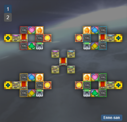 CSModding's tweet photo. Today we have 5 new Fortune Street boards by Enne-san! Enne-san boards 11, 12A, 12B, 13 and 14! You can find all these on https://t.co/qshIMYVy3b and the latest dev build of CSWT! #FortuneSteetModding https://t.co/CsEpWBcNvQ