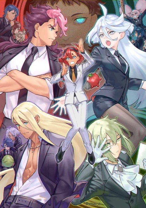 水星公安対魔特異課[第一話]【完】想畫西裝而已...#水星の魔女 