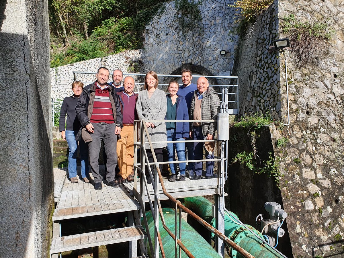 marilia_project's tweet photo. #Marilia meeting ended yesterday with the visit to Genoa's water treatment facility; here, Marilia workgroup had the possibility to perform a field test of the solution, in view of April 2023 final review.
@AITtomorrow2day @gruppoiren @DayOneLab @institutrb @SveucilisteZG https://t.co/Iy55MMQ4qj