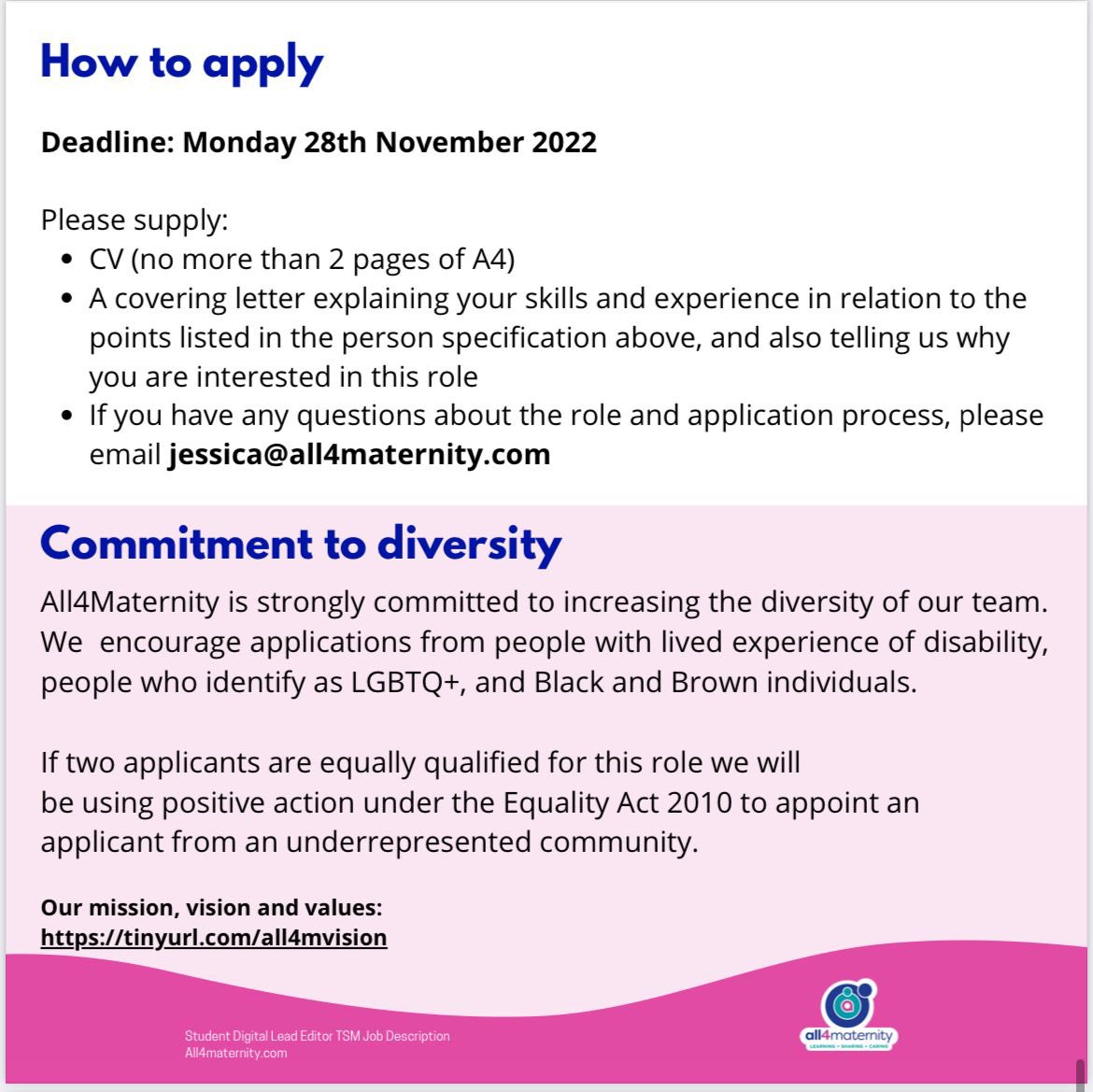 The Student Midwife Journal tweet media