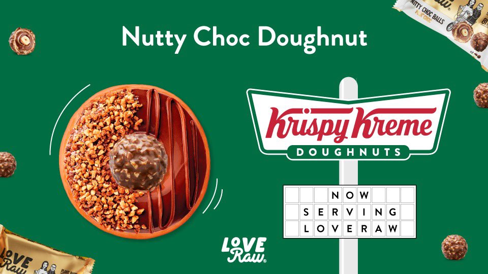 How many likes to give the people what they want @krispykremeUK? 😌 #NuttyChocDoughnut