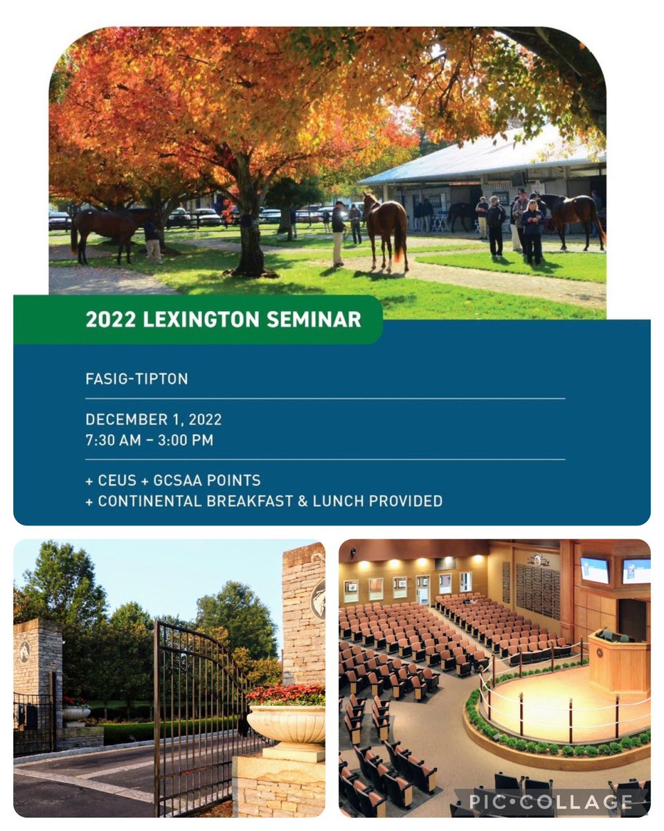LeefordSimpson's tweet photo. Two weeks from today we will be off and 🏇🏽🏇🏽 @HarrellsLLC Lexington Seminar @FasigTiptonCo Thursday, December 1st, 7:30am -3:00pm #worldclasspresenters #CEUs #tradeshow #GrowingABetterWorld @JeffreyHelvie @mstovall @540jimw @dwilson1907 @matts1111 @turfmanmatt105 #team https://t.co/t8rArRpKoQ