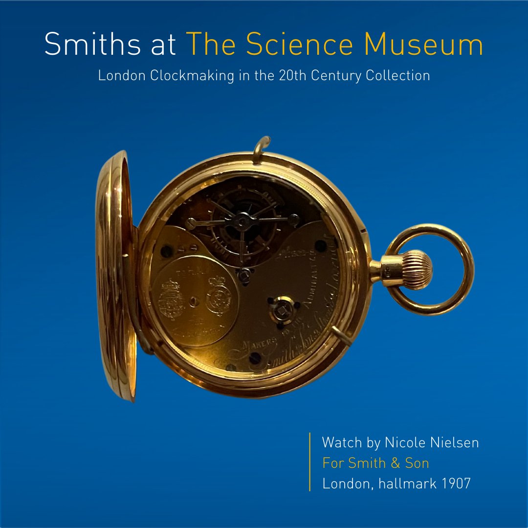 Did you know, the <a href="/sciencemuseum/">Science Museum</a> is home to some Smiths Group history? The Clockmakers' exhibition features this 1907 Smith &amp; Son piece, alongside the Smiths wristwatch worn by Sir Edmund Hillary to the summit of Mount Everest in 1953.

#PioneersofProgress for over 170 years!