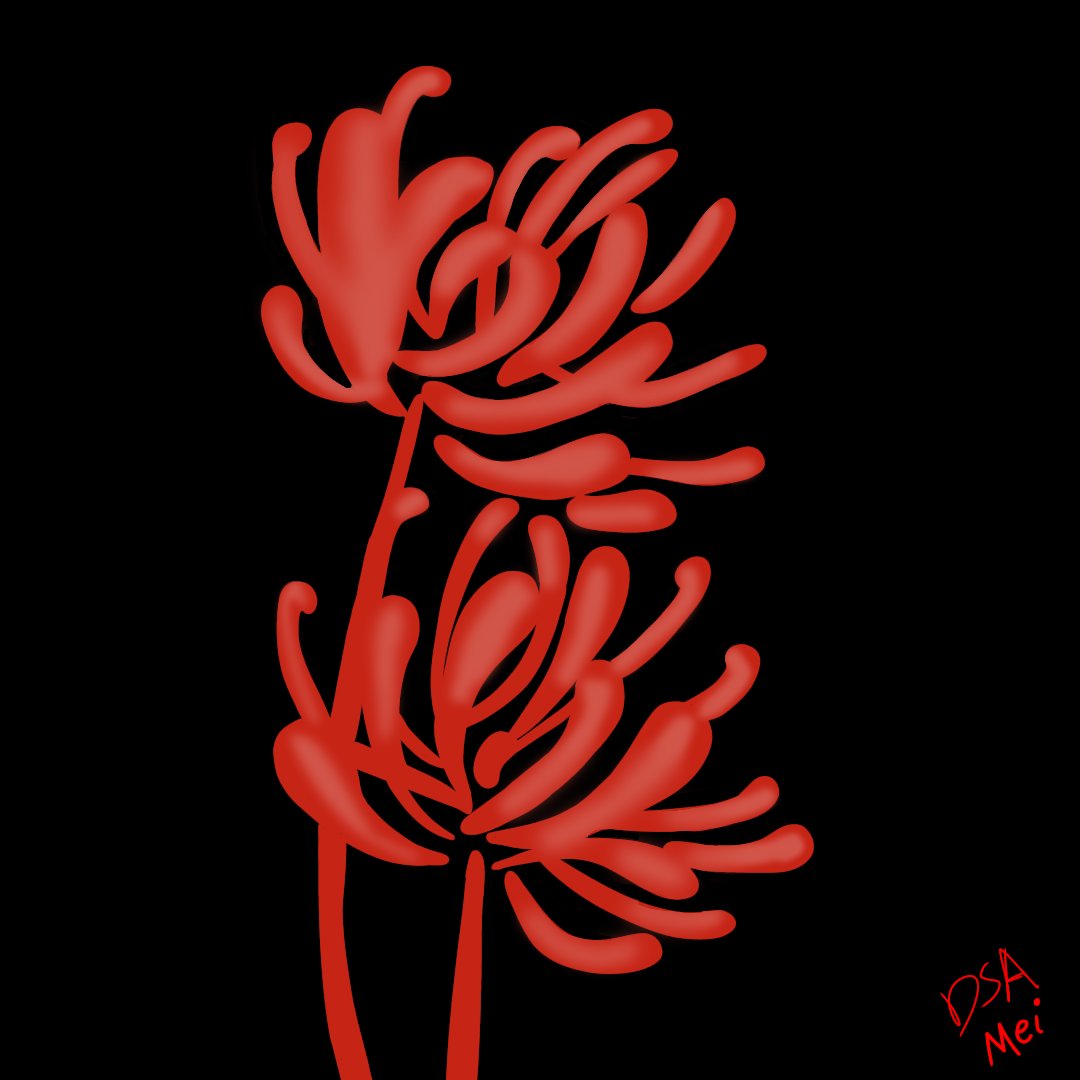 DSAMei_art's tweet photo. ✩ Spider Lily 🕸️🌹
═══════ஓ๑♡๑ஓ═══════
 #digitalart #artist #illustration  #artistontwitter #flower #graphicdesign  #spiderlily  
═══════ஓ๑♡๑ஓ═══════
♡ https://t.co/1aH6bSaadH