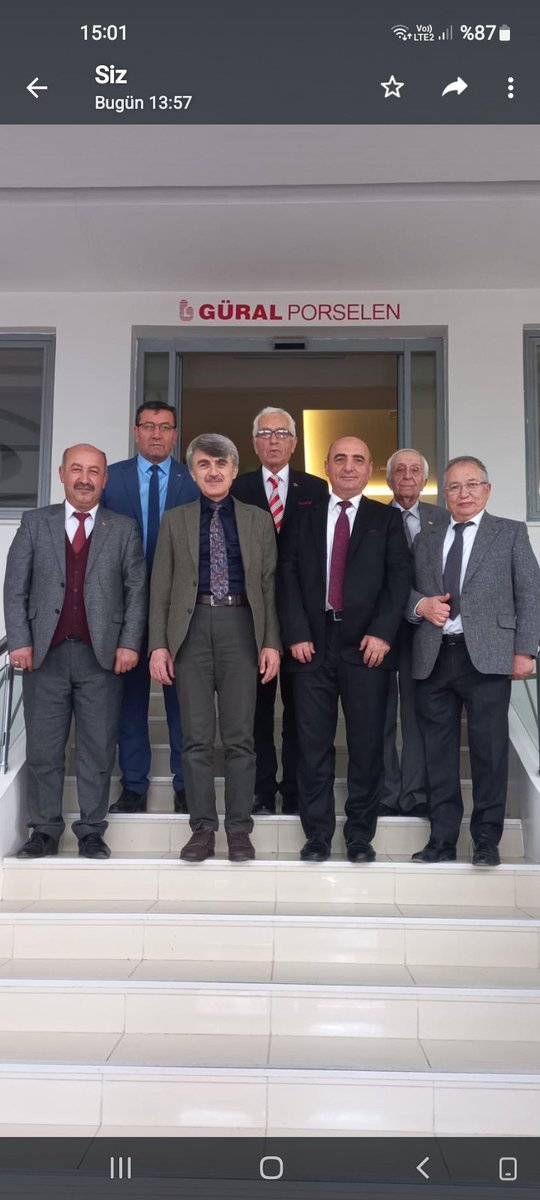 ituncoglu's tweet photo. Dumlupınar Üniversitesi Rektörü Prof.Dr Kâzım Uysal,Vakıflar Bölge Md Zekeriya Şentürk,İl Milli Eğitim Md Hasan Basyiğit,SGK İl Md İsmail Sayar, İl Sağlık Md. Dr.Eser Şenkul 

Güral Porselen Genel Müdürü Değerli kardeşimiz M.Naci Pekcan'a tebrik ziyaretinde bulunduk.
@worldturk_ https://t.co/u04x3TFZ5r