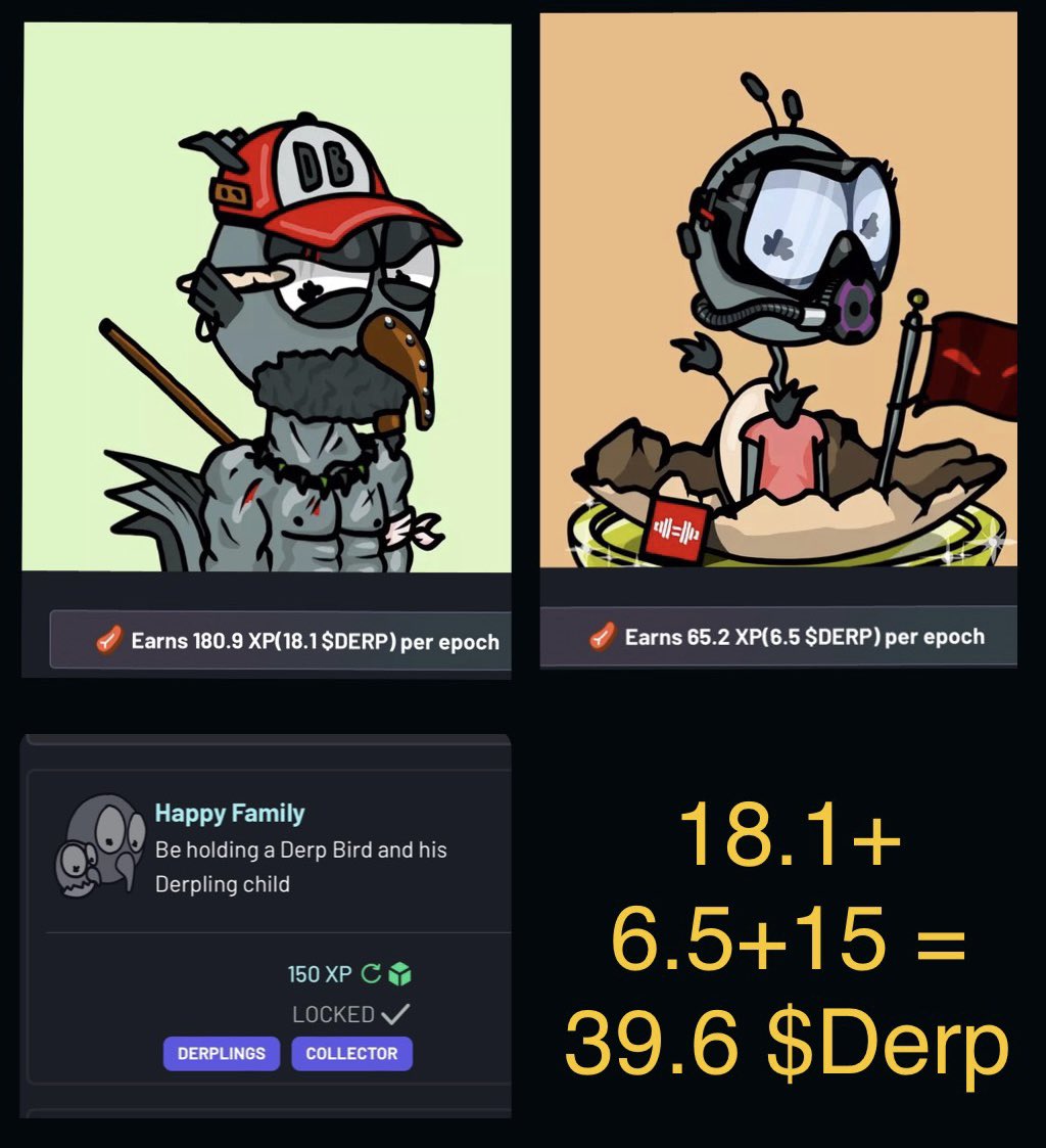 @DerpBirdsNFT brings value to collectors. Happy Family’s
