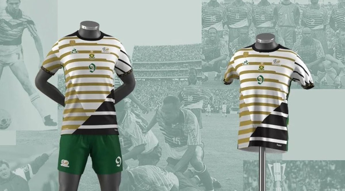 The winner of the Le Coq Sportif's Bafana & Banyana kit design competition has been announced! 👀 Check it out! ➡️ bit.ly/3TKuLId #FanPark
