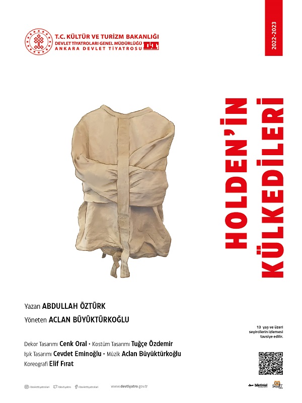 'Ankara Devlet Tiyatrosu'

'HOLDEN'İN KÜLKEDİLERİ'

⏱️18 Kasım 2022 Cuma 20:00
 
📍Zonguldak Akm Sahnesi - DT

Biletlere <a href="/sanatcepte/">SanatCepte</a> uygulamamız ile biletinial.com/tiyatro/koltuk… adresinden ulaşabilirsiniz.