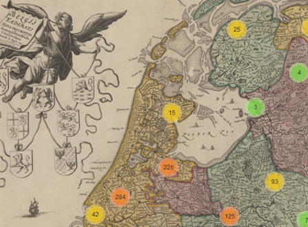 13 Dec Workshop: Visualizing spatial data on the georeferenced maps of Special Collections. Register now and learn how to use high-resolution old maps to visualize spatial data, such as countries, cities and landmarks uu.nl/en/events/ub-c… #digitalhumanities <a href="/HumanitiesUU/">Humanities Utrecht</a>