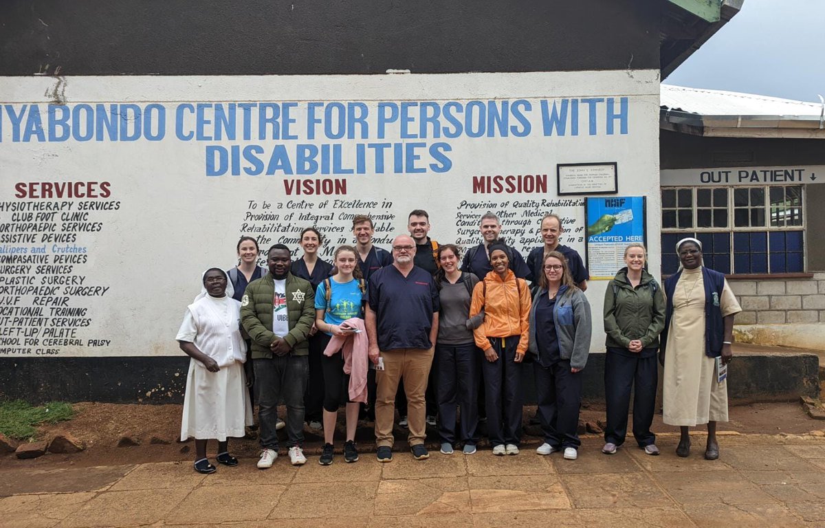 GECSIreland's tweet photo. After a day of teaching and workshops we were invited to visit the Nyabondo Centre for Persons with Disabilities. The centre provides hospital level care, accommodation, and education to children with disabilities. They do amazing work with limited resources. https://t.co/mYvceJESNT