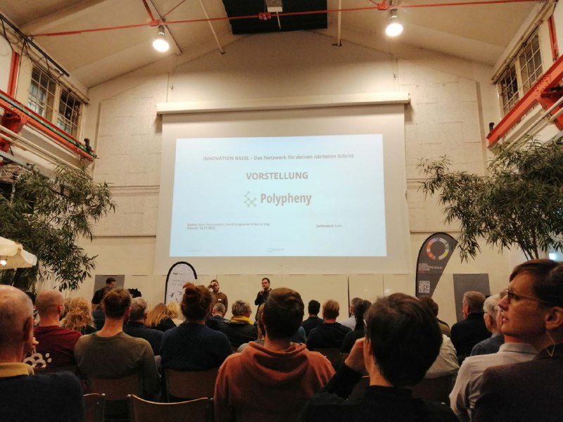 polypheny's tweet photo. Yesterday we had the pleasure to pitch Polypheny at the Innovation Basel final event. We were delighted with the enormous responses we received. Thanks Innovation Basel for this fantastic opportunity!
#InnovationBasel #Pitch #Polypheny #BigData #DataPlatform https://t.co/6xtKQgyL1e