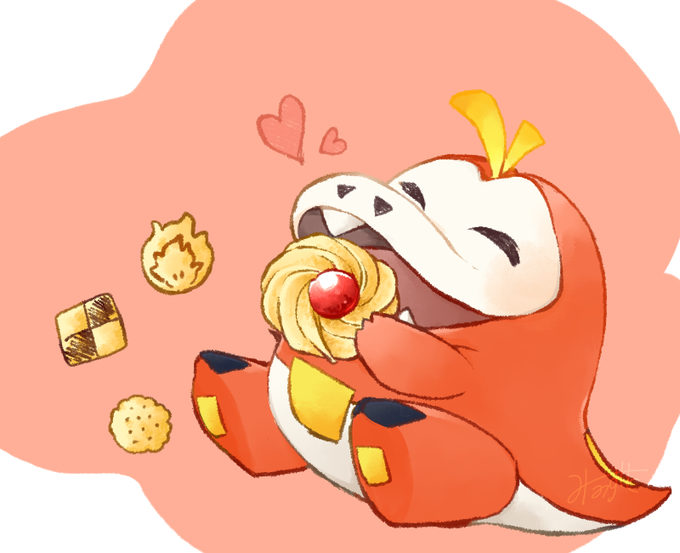 ホゲータちゃんにいっぱいおやつあげたい 