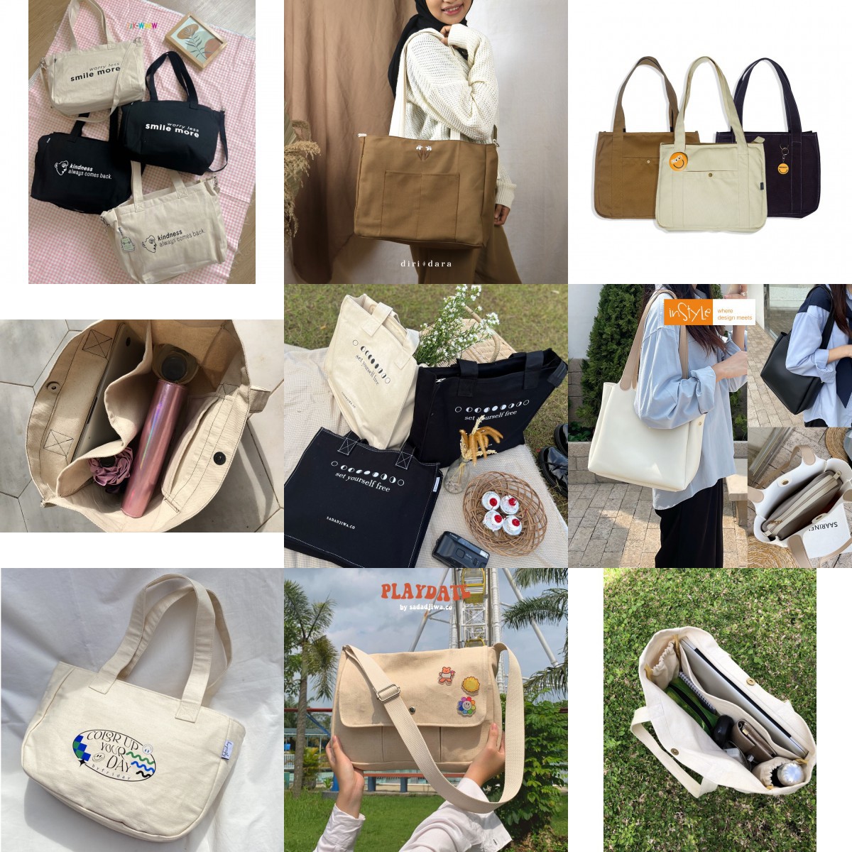 OOTDSelebgram_'s tweet photo. 👜 Tote Bag Sekat 👜
~
Laptop masuk + muat banyak = bisa untuk kuliah bestie 👍🏻
~
Sebuah Utas 
~
Tag referensi tas totebag kantong Jeno Pengabdi Setan 2 Ratu Felisha Mas Oppa Woozi Maudy Ayunda #winmetawin #ExoKPop #CariTemanNonton https://t.co/82VyFTsQz3