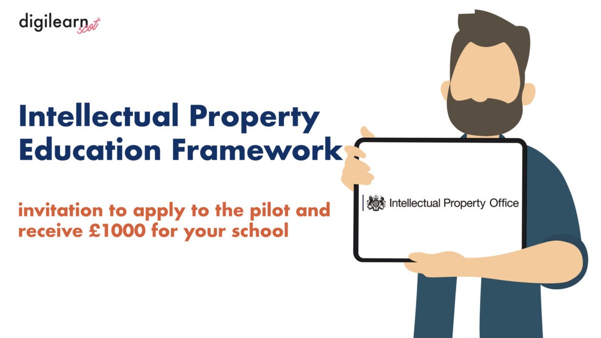 IP_IdeasMatter's tweet photo. The UKβs @IPOeducation project is looking for schools to pilot its #IPEducationFramework β a tool for teachers to introduce #intellectualproperty into everyday lessons. @The_IPO @DigiLearningScot https://t.co/xllCq4dtBG