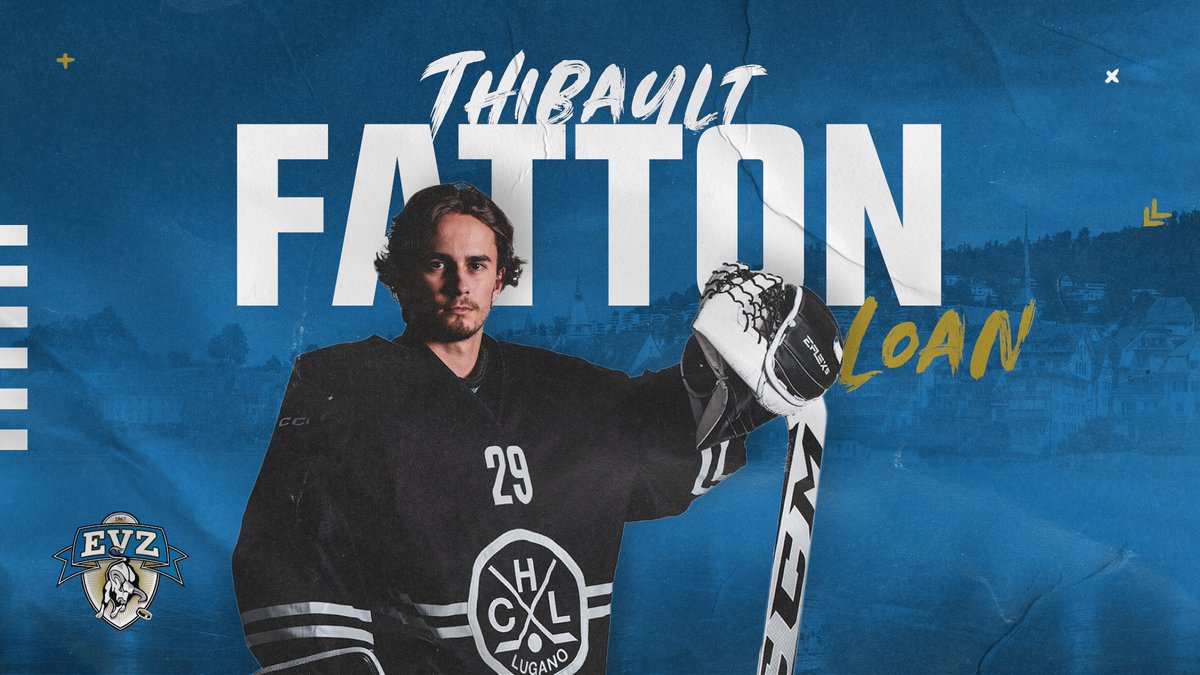 official_EVZ's tweet photo. 🖋️ #loan - Der #EVZ reagiert auf den Ausfall von Luca #Hollenstein und leiht bis Ende Jahr Torhüter Thibault #Fatton vom @OfficialHCL aus.
📰 Zur Medienmitteilung: https://t.co/EPb6U230Ut
#fürblauundwiis https://t.co/xDHpje9J3W