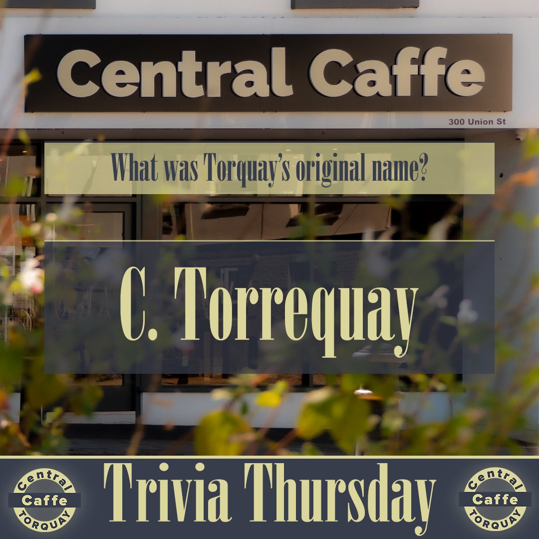 CentralCaffe's tweet image. We are continuing Trivia Thursday! 😎📖 

The answer for last week was… C!

Today's Question:
Who originally lived at Oldway Mansion 🏯
Charles Kingsley
Humphrey Gilbert
William Froude
Isaac Singer

Let us know your answers in the comments below!

See ya in a week! 😀