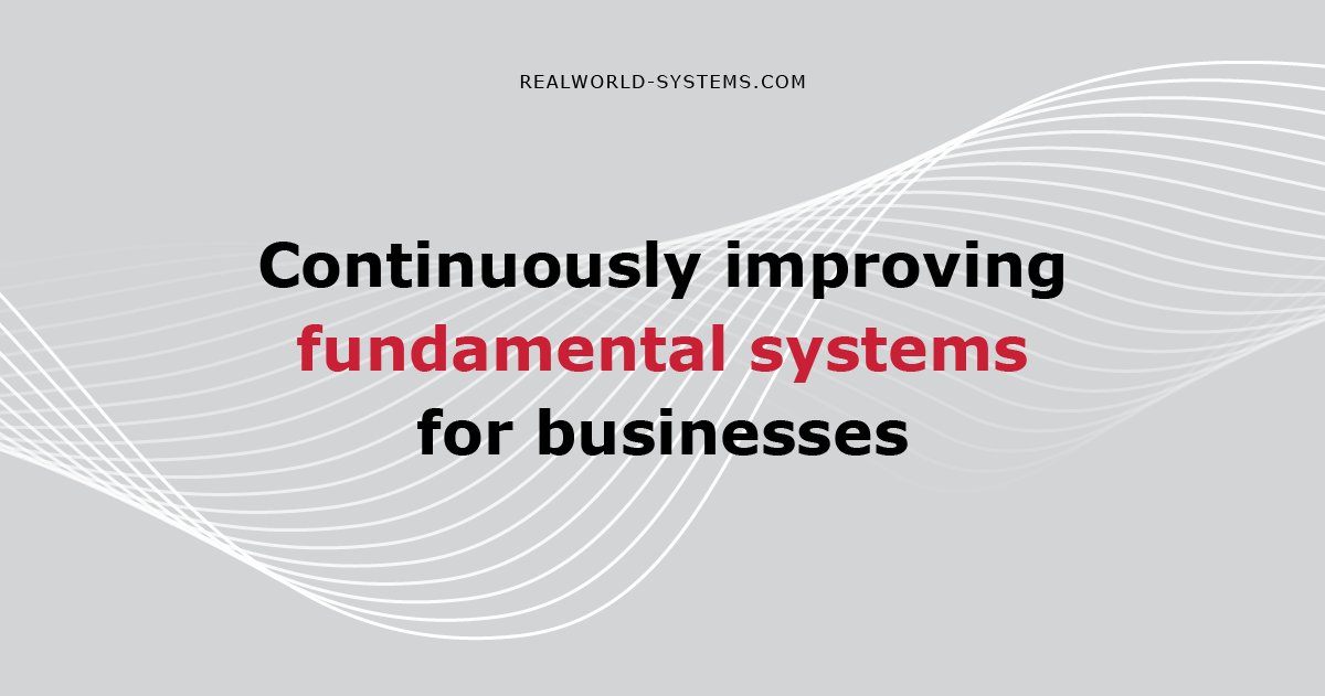 You can rely on Realworld Systems to bring you cutting-edge solutions and superior support.

#RealworldSystems #InnovativeSoftware #SoftwareSolutions #SaaSProvider