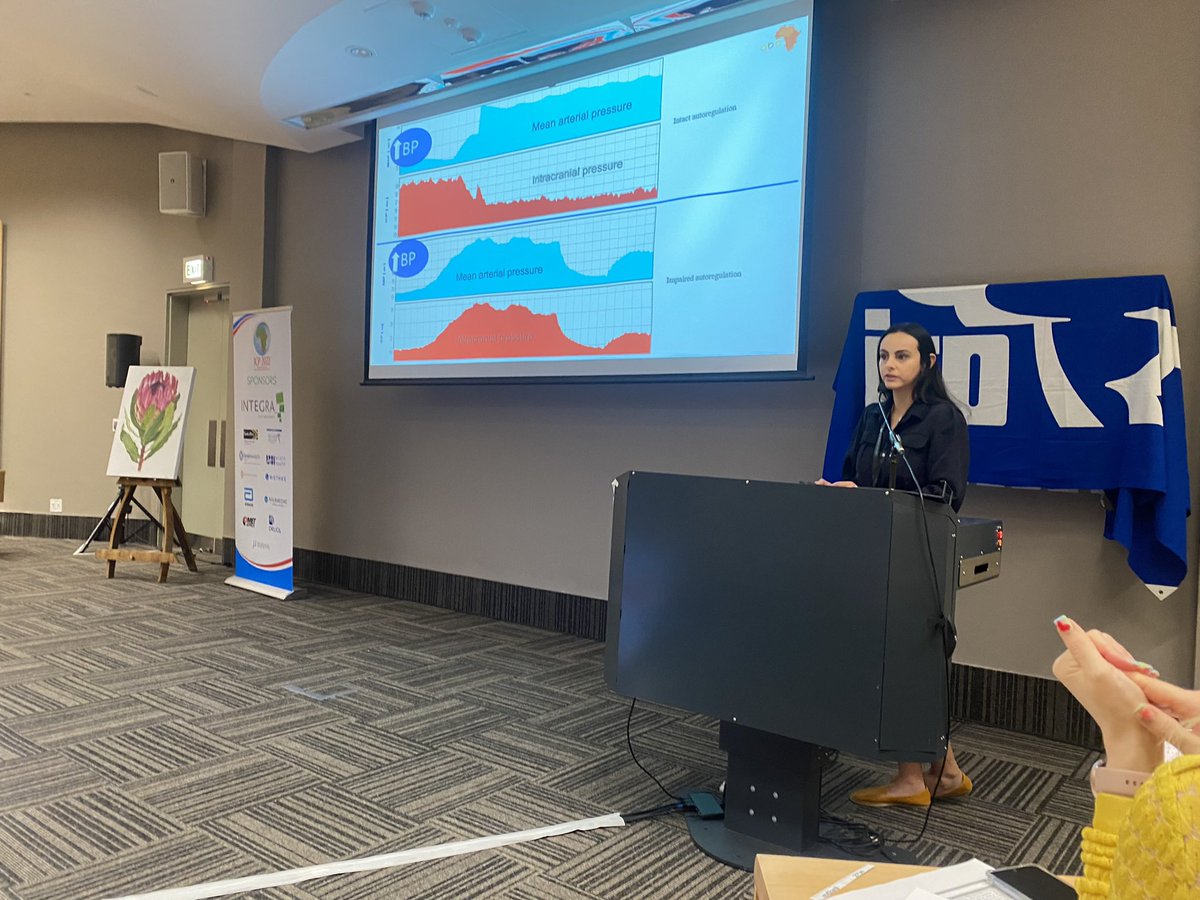 ICP 2022 (@2022icp) on Twitter photo Cassi Rubin and <a href="/smithclaudiaann/">Claudia Smith</a> from <a href="/abcbrainchild/">African Brain Child</a> at the University of Cape Town presented on high frequency ICP analysis and PRx as a strong association with severe pediatric traumatic brain injury, using some of the largest sample size groups to date. Cassi Rubin and <a href="/smithclaudiaann/">Claudia Smith</a> from <a href="/abcbrainchild/">African Brain Child</a> at the University of Cape Town presented on high frequency ICP analysis and PRx as a strong association with severe pediatric traumatic brain injury, using some of the largest sample size groups to date.