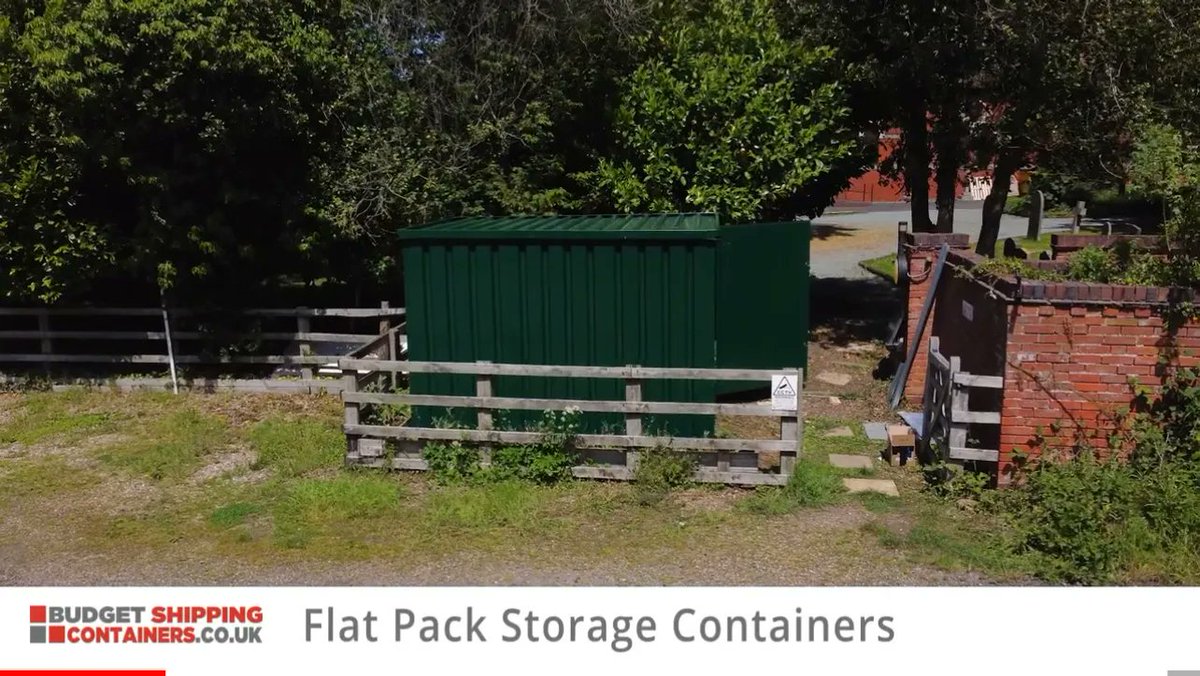 budgetcontainer's tweet image. Struggling for storage? 

Our flat pack shipping containers are ideal as secure storage for gardens, tools, equipment and much more. 

Watch our video to see how easy they are to assemble! buff.ly/3OInlD6

#Flatpackcontainers #storagecontainers #shippingcontainers