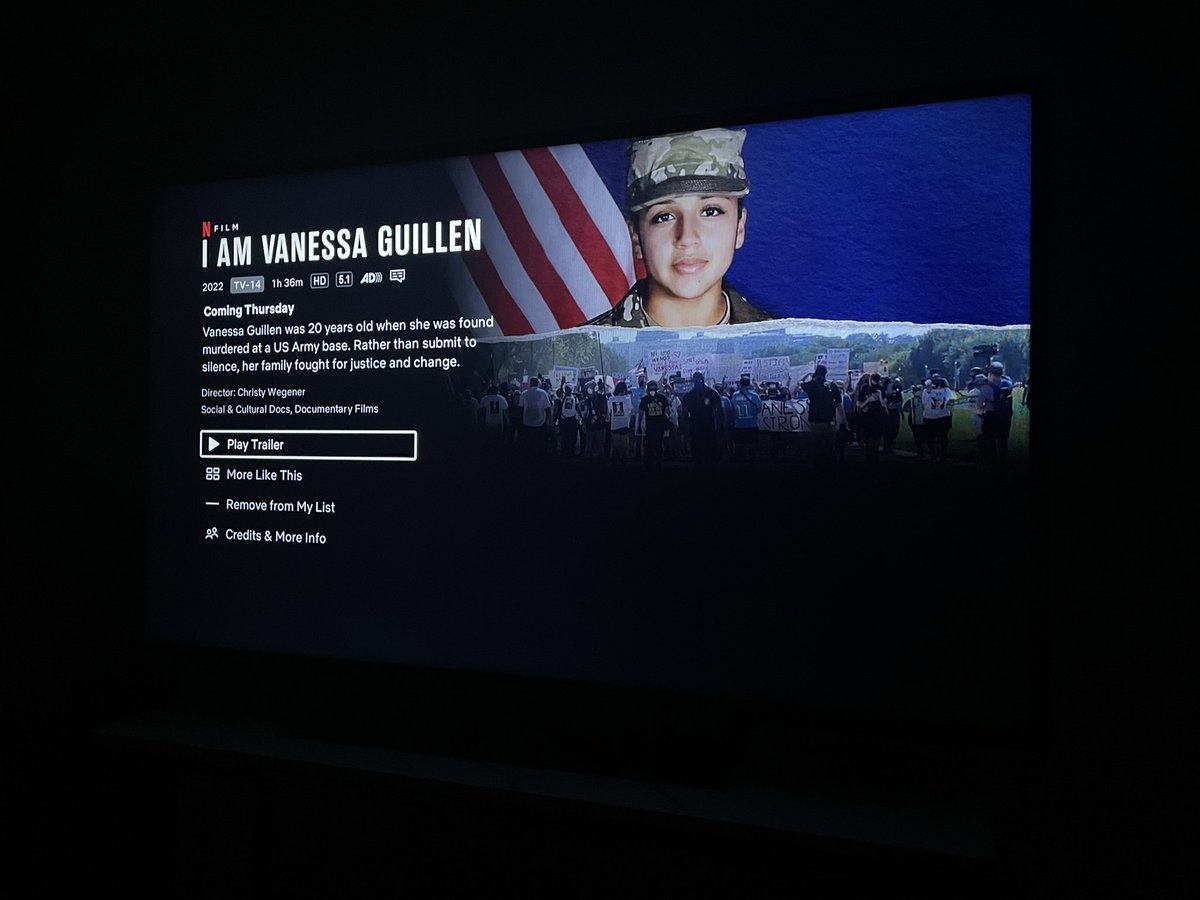 Officially on <a href="/netflix/">Netflix</a> 🥺💗🕊 espero estes orgullosa mi niña <a href="/vguillen_30/">Vanessa</a> todo lo ise por ti.