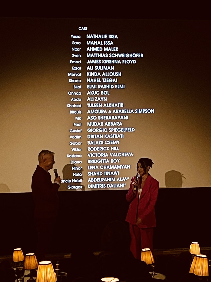 Went to a screening of #theswimmers last night.What a film.Easy to become desensitised to how desperate the refugee issue’s become in our life time.This puts it back centre stage.Congrats <a href="/sallyelh/">Sally El Hosaini</a> <a href="/sbaigcasting/">shaheen baig casting</a> &amp; all involved.Well done <a href="/netflix/">Netflix</a> 4 bringing this story to the world