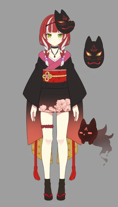 今年デザインからやったオリジナル子だとこのあたりこれからもっと、いろんなモチーフとか男性とかも描くのチャレンジしていきたい気持ち 