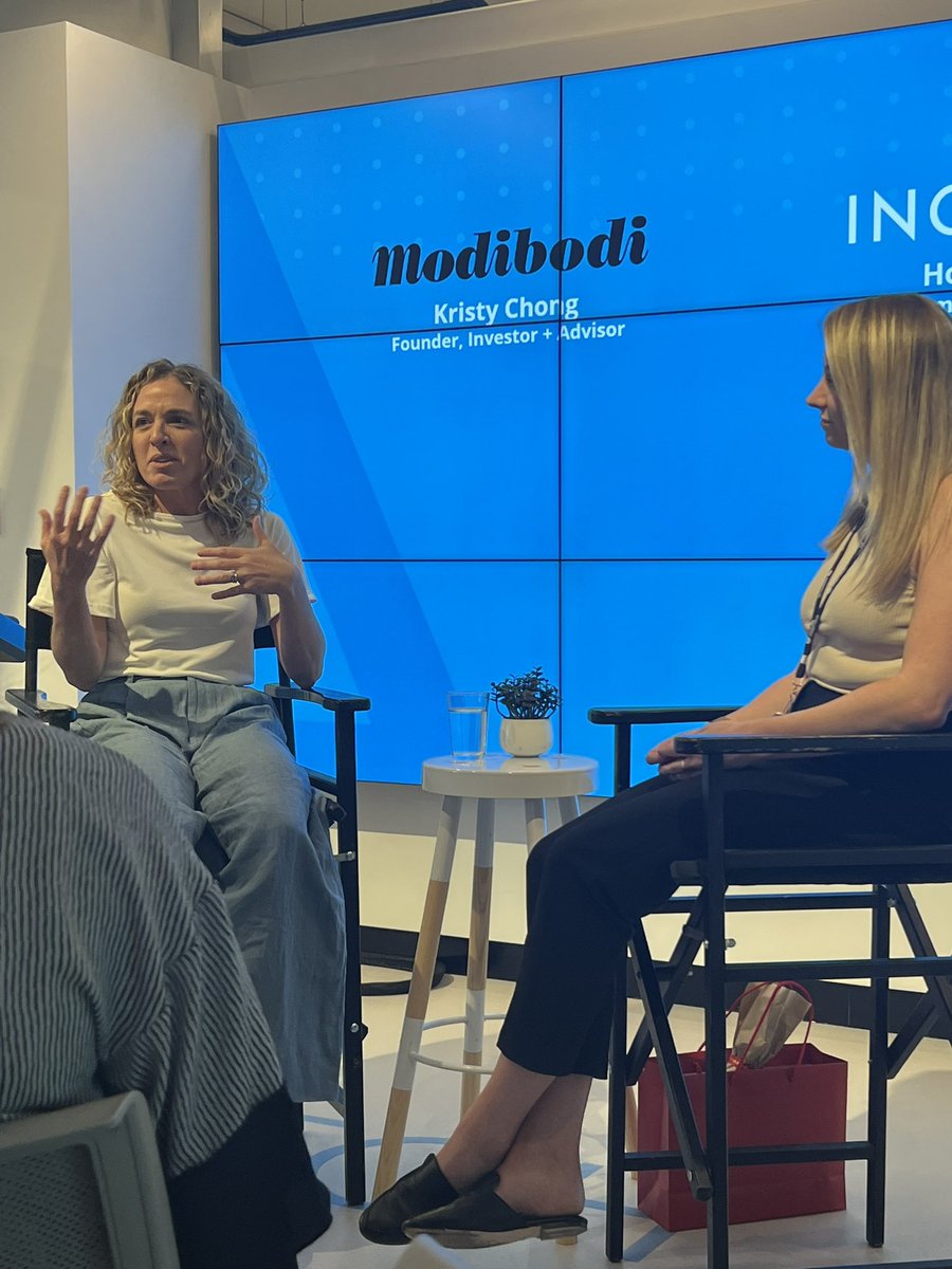Talking normalisation, intuition and owning your brand with <a href="/klchong/">Kristy Chong</a>, founder of <a href="/Modibodi/">Modibodi</a> with Holly Hudson <a href="/SydneyIncubate/">INCUBATE</a> 

#entrepreneur #innovate #productdesign