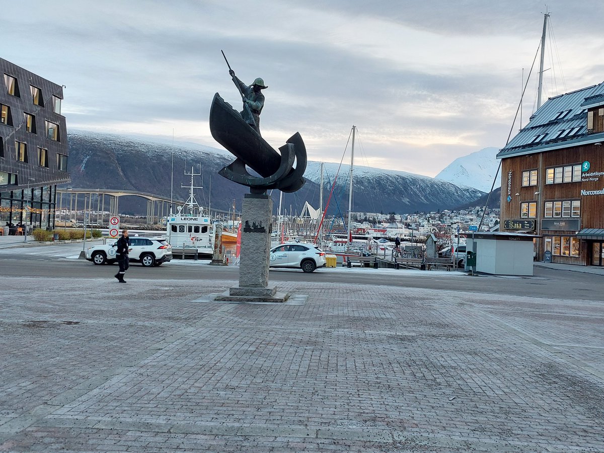 Reporting live from #Tromso today for the #icwpf2022, come and say hello if you see me!