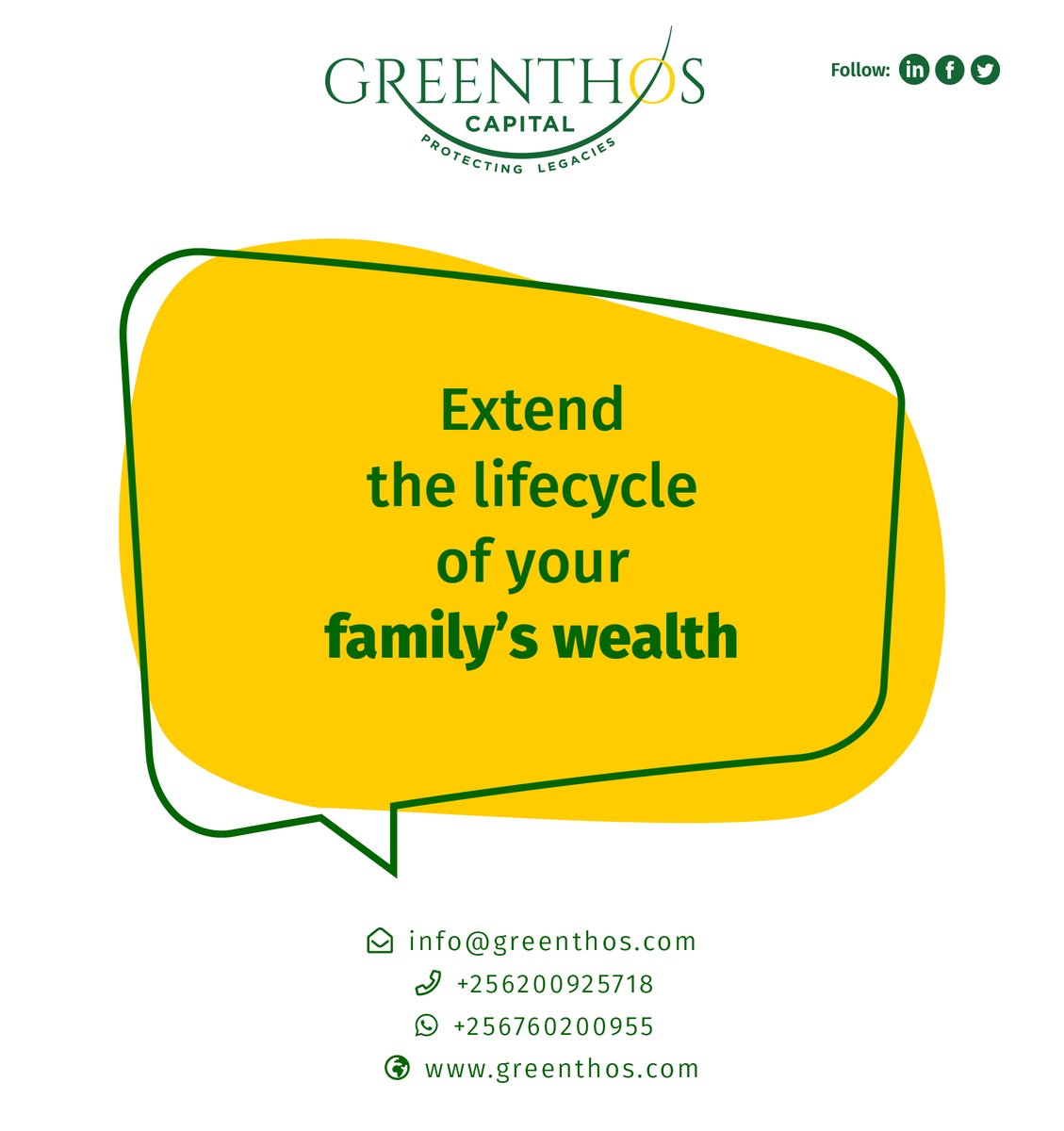 Greenthos_'s tweet photo. Creating wealth is easier than passing it on to succeeding generations that can actually preserve it. Families that have been successful at preserving wealth inter-generationally stand out in one key practice: Finding connection between wealth and purpose. https://t.co/8YrK1LrImm