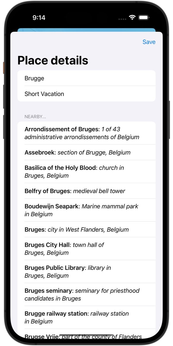 jmapps2020's tweet photo. 🎉 I just finished Day 71 of the #100DaysOfSwiftUI at https://t.co/tbg1i80TEY via @twostraws

📝 Downloading data from Wikipedia 
📝 Sorting results using Comparable 

We’ll be back on Sunday but I try to complete some more days while we’re there. 🇧🇪 https://t.co/5jqWxToC9b