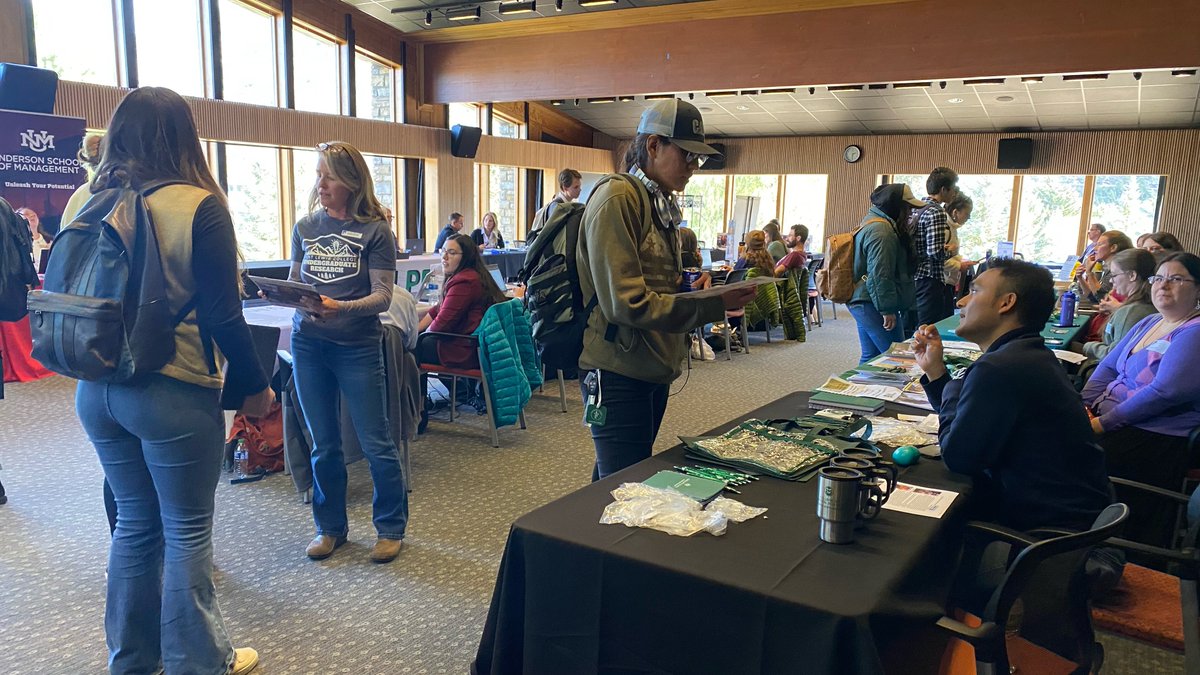 FLCProvost's tweet photo. A fantastic Grad Fair Plus @FLCDurango!  Students connected with representatives from over 30 graduate schools--and were able to create "next steps" plans for their education and employment.  A great success! https://t.co/pJ45WV4JJJ
