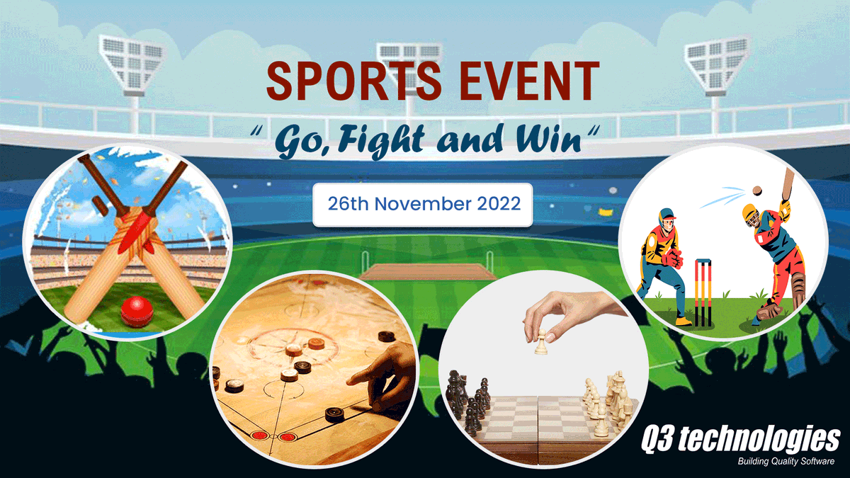 q3technologies's tweet photo. At Q3, we believe that sports are a discipline like no other because they teach us the meaning of camaraderie and whatnot and bring us together in team spirit. So be ready, raid your closets for athleisure, and start practicing.
#motivation #culture #q3technologies #Q3tech https://t.co/2TLenCMBgl