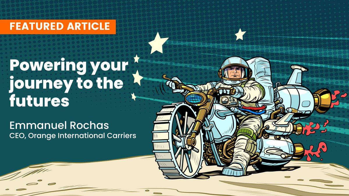 HOT off the press! Featured article by Emmanuel Rochas, CEO at Orange International Carriers

Read featured article: internationalcarriers.orange.com/en/news/poweri…

#DigitalTransformation #EmpoweringTheFutures #CustomerCentric
#WholesaleAsAService
