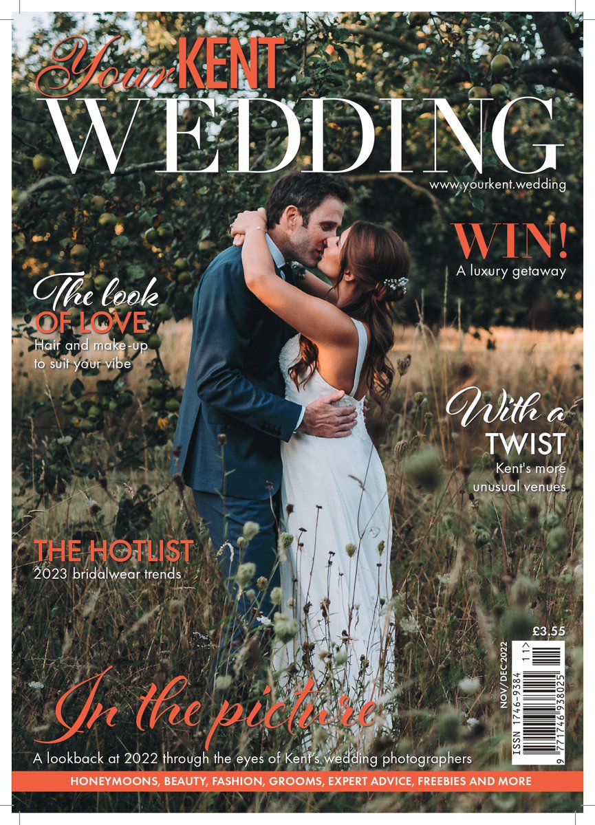 ✨Issue 105 of Your Kent Wedding is OUT NOW!✨
Packed with all the best inspiration and brimming with local suppliers, download your region's best wedding magazine for free at yourkent.wedding/free-download