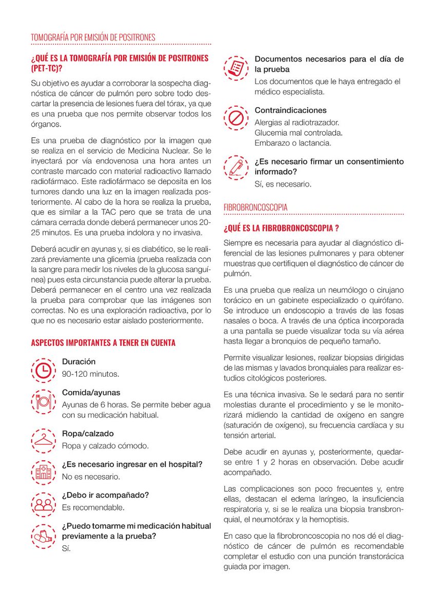 SeparRespira's tweet photo. @separpacientes ⬆️ Adjuntamos unas hojas informativas sobre el #Diagnóstico del Cáncer de Pulmón que tienen el objetivo de explicar qué es y cómo se diagnostica. https://t.co/WnpnTw9Khc