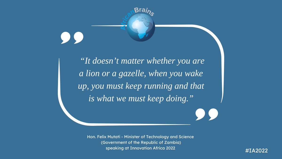 Some great comments coming from this morning's panel discussions.  #LionOrGazelle #KeepMoving #DigitalTransformation #IA2022