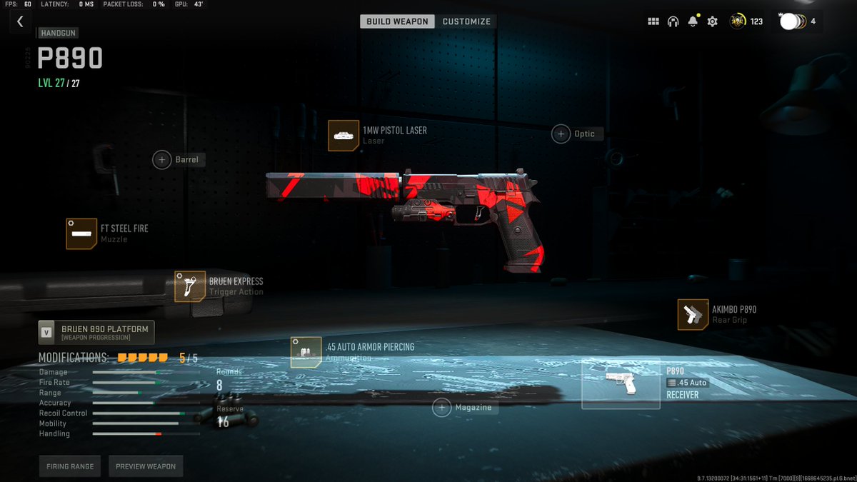 WarsZ's tweet photo. THIS IS THE BEST SECONDARY IN THE GAME WITH TUNING WITHOUT A DOUBT FOR WARZONE 2.0! Trust me use this and thank me later :) 🔥 https://t.co/owBHz5TGpx