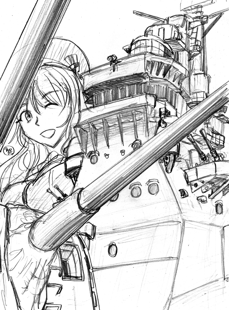 #見た人もなにか無言で重巡洋艦をあげる 