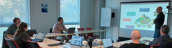 Reunión de socios internacionales del proyecto Interreg Sudoe “WoodMarkets”, woodmarkets-sudoe.com, trabajando por la digitalización de las Pymes del sector de la madera.