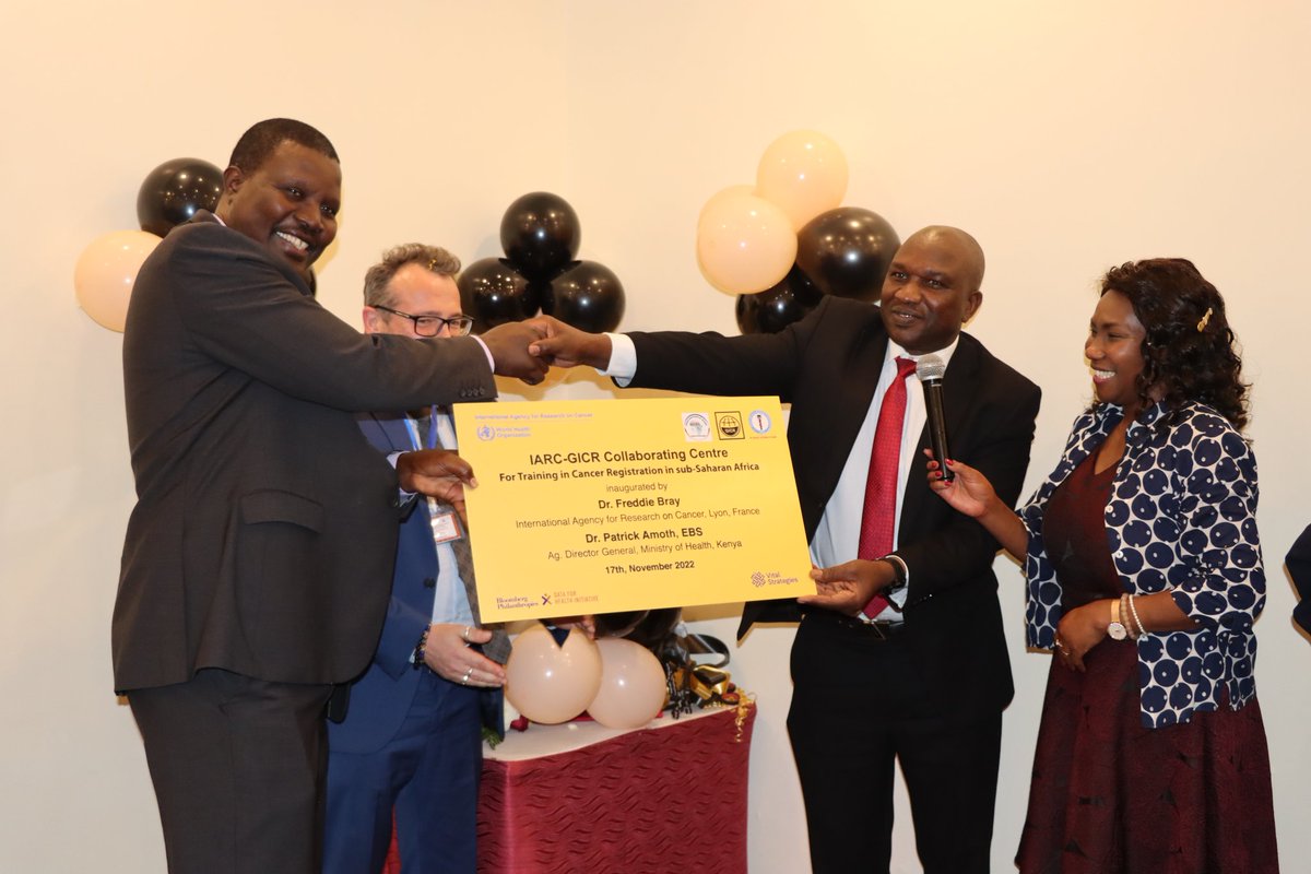 The Institute has been designated as the collaborating Centre for the International Agency for Research on Cancer (IARC) to support capacity building for cancer registries in sub-Sahara Africa.

<a href="/GICR_IARC/">GICR at IARC</a> <a href="/IARCWHO/">IARC</a>