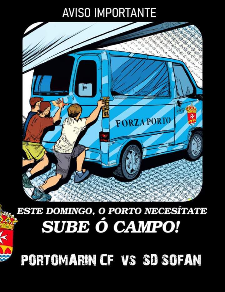LibrePortomarin's tweet photo. 📣📣ATENCIÓN 📣📣
O teu equipo necesítate🙋🏻♀️🙋
Este domingo sube ao Chao da Poza a apoiar ao #Portomarín 💙🤍💙
#ForzaPorto
#SubeOCampo
#ColaboraCoEquipoDaVila https://t.co/FynQCFDSmf