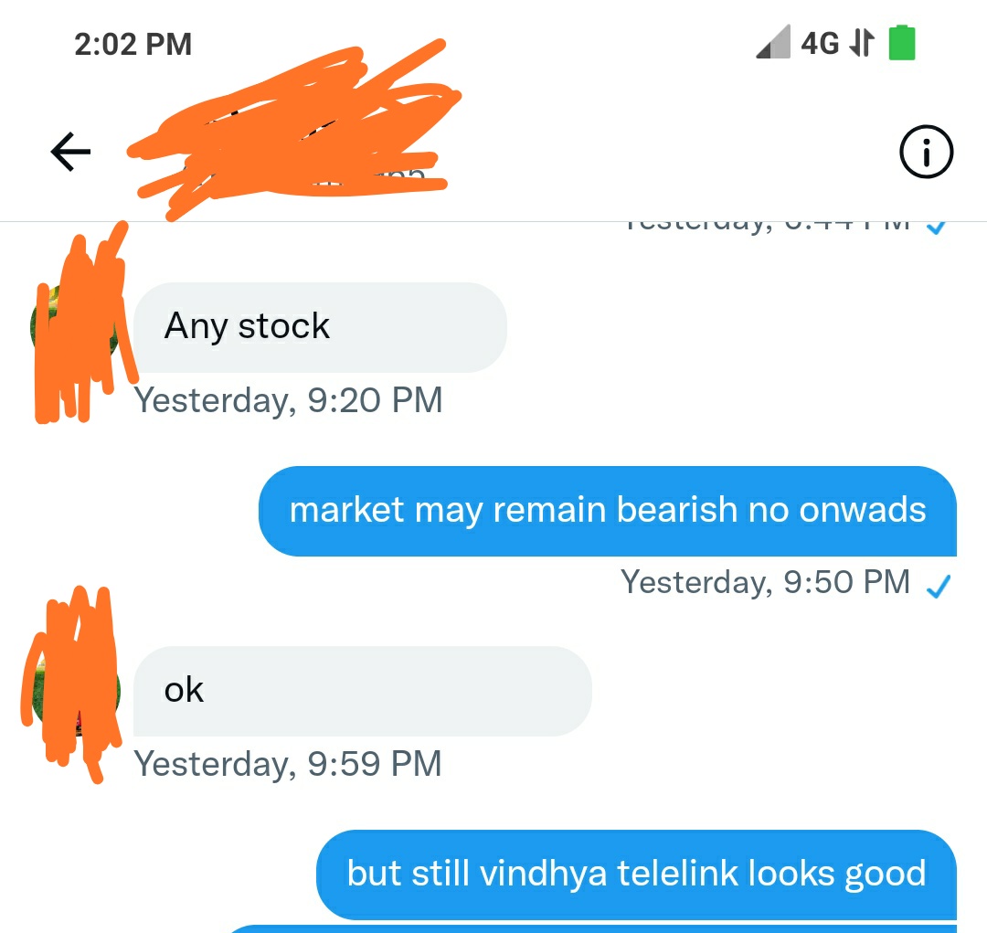 Debabrata_222's tweet photo. Conversation with someone yesterday about #vindhyatelelink ☺️ https://t.co/KuUAkjIxJa