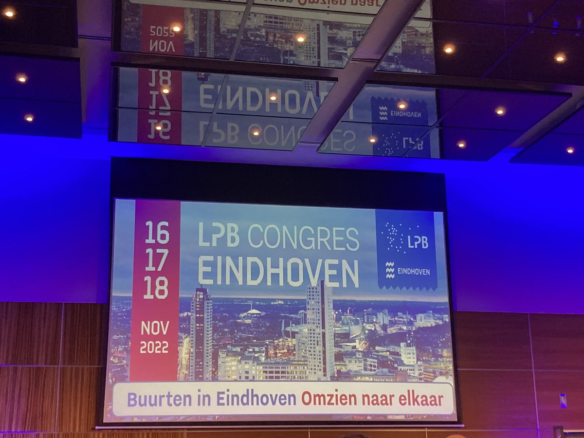 Na een muzikale opwarming zitten we nu klaar voor de start van het #lpbcongres