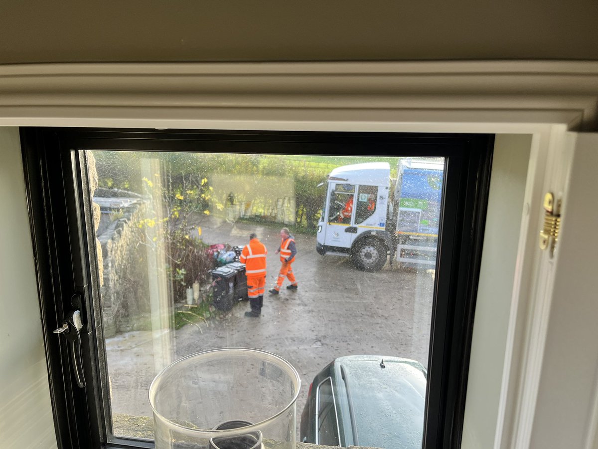 Cornob1's tweet photo. @NewportCouncil @Wastesavers The black bin refuse collectors don’t appear to have a problem this is obv an issue with the recycling driver. As you can see in picture all the recycling as well which has built up. I am disabled due to spine injury and can’t keep taking it out wk after wk and bringing it back https://t.co/kPLhjdpxVE