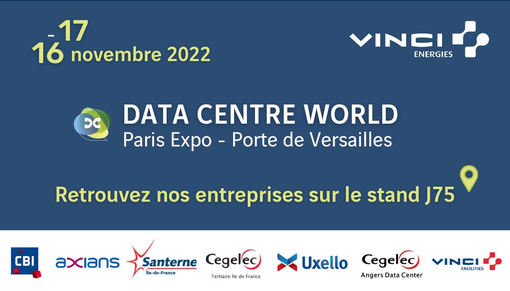 #Evénements I Dernier jour pour venir rencontrer nos équipes Axians France au salon #DataCenterWorld et #CloudExpoEurope ! 

Ne ratez pas notre intervention à 10h10 au théâtre Cloud 2.