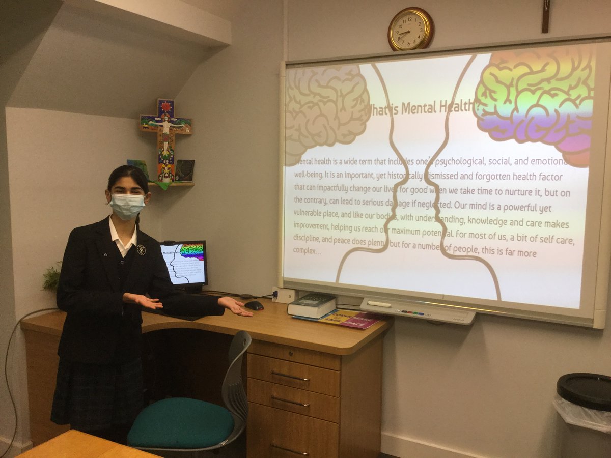 StAugustine'sEnglish (@staugustineseng) on Twitter photo Terrific presentation by Yr8 Scholar Natalie, on Mental Health - thoughtful & compassionate. <a href="/staugustinesp/">St Augustine's Priory</a> Terrific presentation by Yr8 Scholar Natalie, on Mental Health - thoughtful & compassionate. <a href="/staugustinesp/">St Augustine's Priory</a>