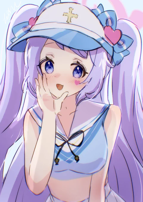 ワンドロハナエ #ブルアカワンドロ部 #ブルアカイラスト部 
